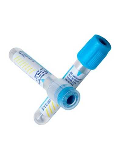 TUBO VACUTAINER VOLUMEN VACIO 2.7ML 13X75 CITRATO SODICO 0129M. 3.8% (100 UDS)