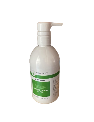 CREMA BODY ALOE 500CC CON BOMBA