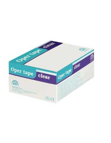 CAJA ESPARADRAPO DE PLASTICO TRANSPARENTE OPER TAPE CLEAR 2,5 CM. X 9,1 M., 12 U