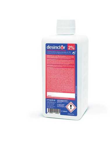 DESINCLOR CLORHEXIDINA AL 2%-SOLUCION ACUOSA INCOLORA 500ML