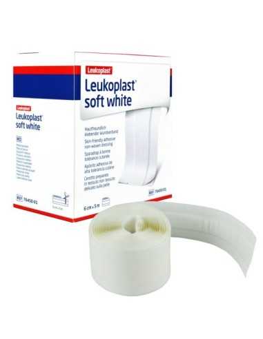 APOSITO LEUKOPLAST SOFT WHITE 6 CM X 5 M (COVERMED)