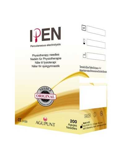 AGUJAS DE ELECTROLISIS PERCUTANEA IPEN 0,30 X 30 MM., CAJA 200 UDS.