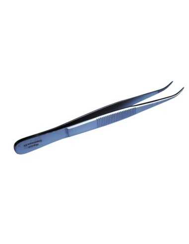 PINZA DISECCION 13 CM CURVA