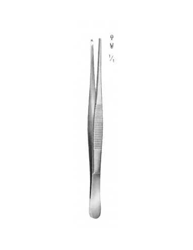 PINZA DISECCION P.FINA 14 CM C/D MATTES