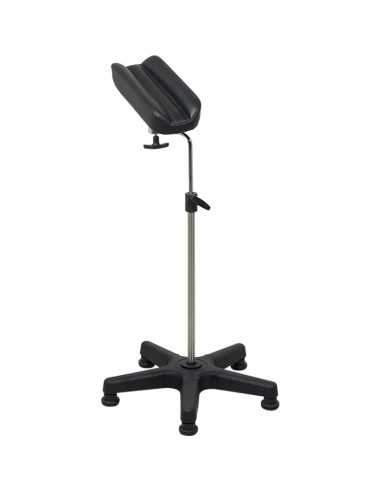 SOPORTE BRAZO P/EXTRACCIONES CROMADO NEGRO H69