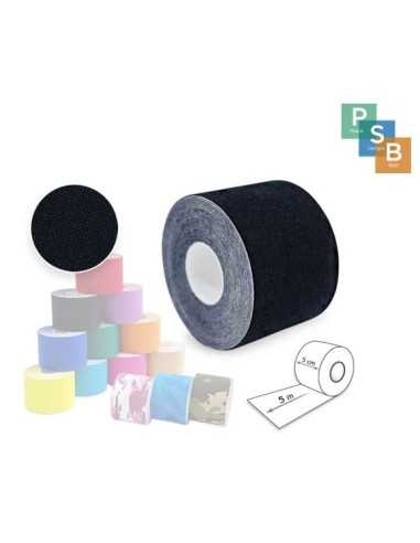 VENDA TAPE NEUROMUSCULAR 5 CM X 5 M NEGRO