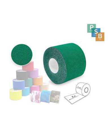 VENDA TAPE NEUROMUSCULAR 5 CM X 5 M VERDE