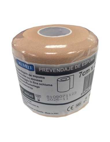 VENDA PRE-TAPE BEIGE 7 CM. X 27 MTS.Ud