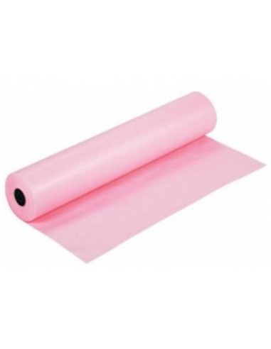 ROLO DE PAPEL DE MACA COR-DE-ROSA 58 CM X 80 MTS. SEM PRÉ-CORTE (CAIXA 6 PCS)